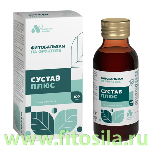 Фитобальзам на фруктозе  Сустав плюс фл. 100 мл, в инд. уп БАД  