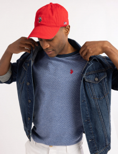 MENS MULTICOLOR CENTER LOGO HAT