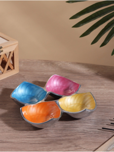 Менажница «Микс», 23?23?4 см, алюминий