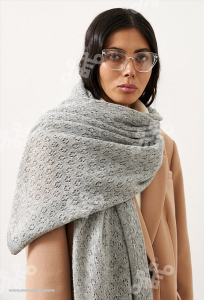 Палантин из 100% монгольской шерсти         (арт. 05114)