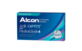 Alcon линзы	AIR OPTIX  plus HydraGlyde (6 блистера)