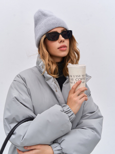 Шапка на велюре 40% ангора PR 25025/1