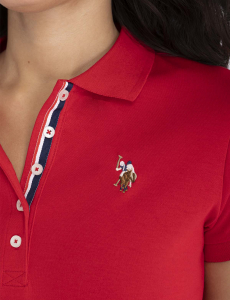 SOLID INTERLOCK POLO SHIRT