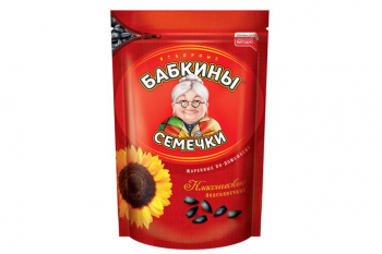 «Бабкины семечки», семечки отборные, жареные, 330 г