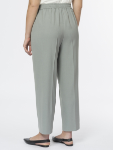 Брюки на резинке из вискозной ткани