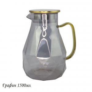 160-248 Графин 1500мл. в под.уп.(х24)Стекло