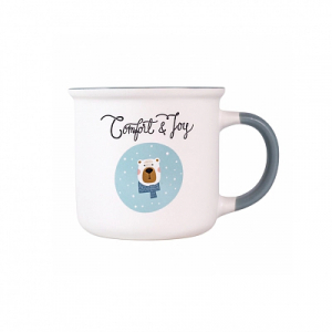 Кружка WINTER ANIMALS медведь 350мл