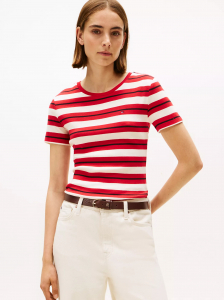 Stripe Crewneck T-Shirt
