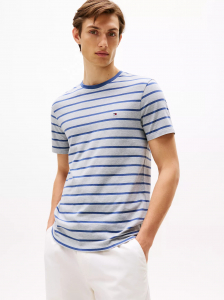 Stripe Stretch-Cotton Extra Slim T-Shirt
