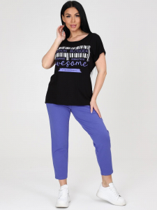 Штрихкод - костюм лавандовый