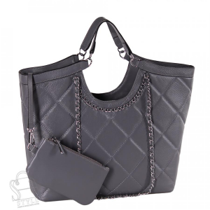 Сумка женская кожаная 3371S gray S-Style/50