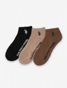 MENS 6PK COFFEE COMBO ASSORTED ANKLE SOCKS