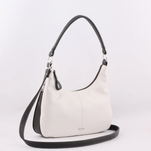 Сумка 371 фактурный кокосовый+шоколад АКЦИЯ