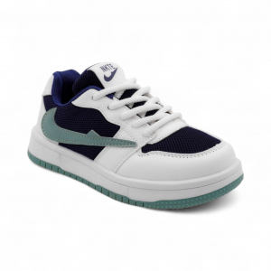 Кроссовки WA823-5 бело синие