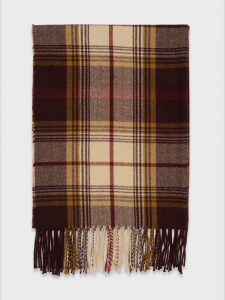 Палантин с принтом 