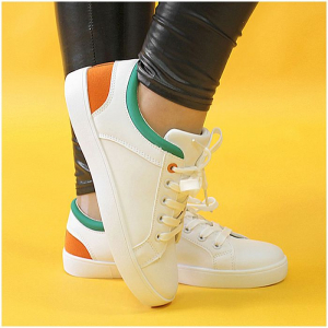 NNB21-005-01 бел Кроссовки женские (36-41)/10