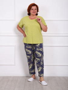 Бернас - пижама лайм
