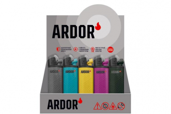 Зажигалка ARDOR А-3, (упаковка 50 шт)