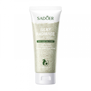 Скраб для лица с авокадо и AHA кислотой SADOER Silky Radiance, 100 гр