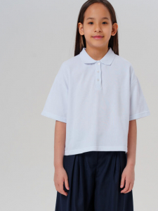 Футболка-поло для девочки