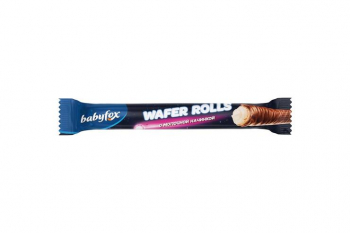 «BabyFox», конфеты Wafer Rolls с молочной начинкой (коробка 1,5 кг)
