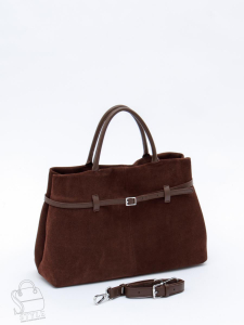 Сумка женская кожаная 990172NN coffee Natale Navetta