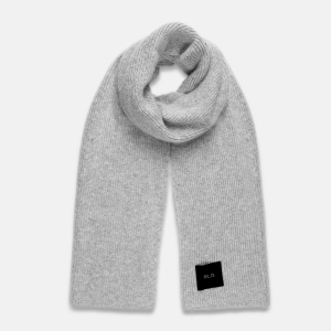 Шарф с ангорой и овечьей шерстью