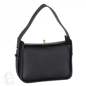 Сумка женская кожаная 2060VG black Vitelli Grassi