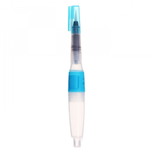 Кисть синтетика с резервуаром для воды, туши, чернил