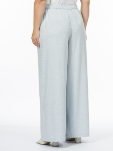 Брюки изо льна и вискозы