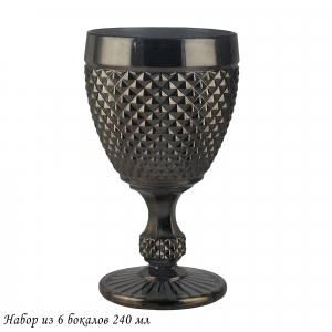 588-491 Набор из 6 бокалов 240 мл в под.уп.(х4)Стекло
