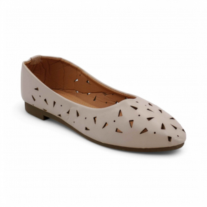 Женские балетки D2-2 бежевые