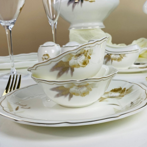 145-662 Набор из 2 салатников 12см КАМИЛЛА в под.уп.(х24)Костяной фарфор