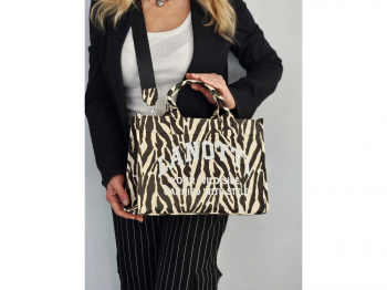 Сумка женская Lanotti 2504-2/черный зебра