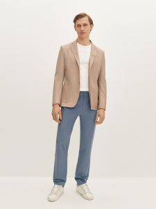 Пиджак с накладными карманами