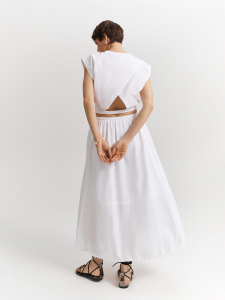 Юбка-балон из хлопка