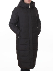2037 DK. GRAY Пальто зимнее женское (200 гр. холлофайбер)