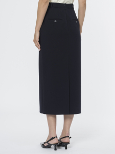 Прямая юбка длины миди