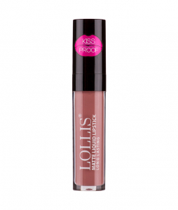 Помада для губ LOLLIS матовая жидкая Matte Liquid Lipstick 14 Меркер Косметика