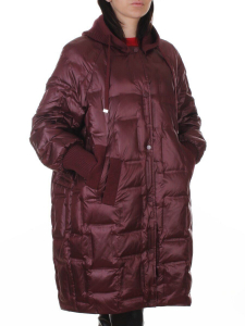 H919 BURGUNDY Куртка пуховая женская