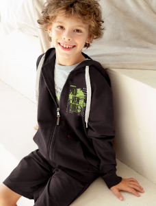 Худи на молнии из премиального футера на молнии