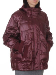 H928 BURGUNDY Куртка пуховая женская