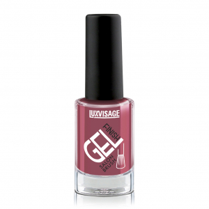 Лак для ногтей GEL finish LUXVISAGE розовый 14 темный пепельно-розовый
