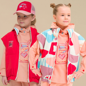 GZVM3318 жилет для девочек (1 шт в кор.)