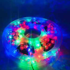 Гирлянда нить уличная Шарики на катушке 30 м (арт. HZ-80)