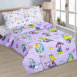 Постельное белье Аниме (поплин детский)