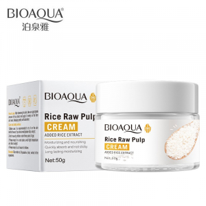 Крем для лица с экстрактом риса BIOAQUA Rice Raw Pulp Cream, 50 гр.