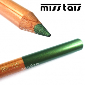 Карандаш для глаз Miss Tais (Чехия) №722 зеленый перламутр