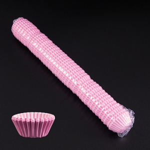 Капсулы бумажные Розовые 25*18 мм, 1000 шт