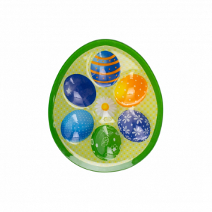 Тарелка для 6 яиц в форме яйца